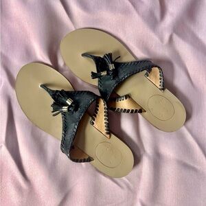 Jack Rogers Black Women's Sandals